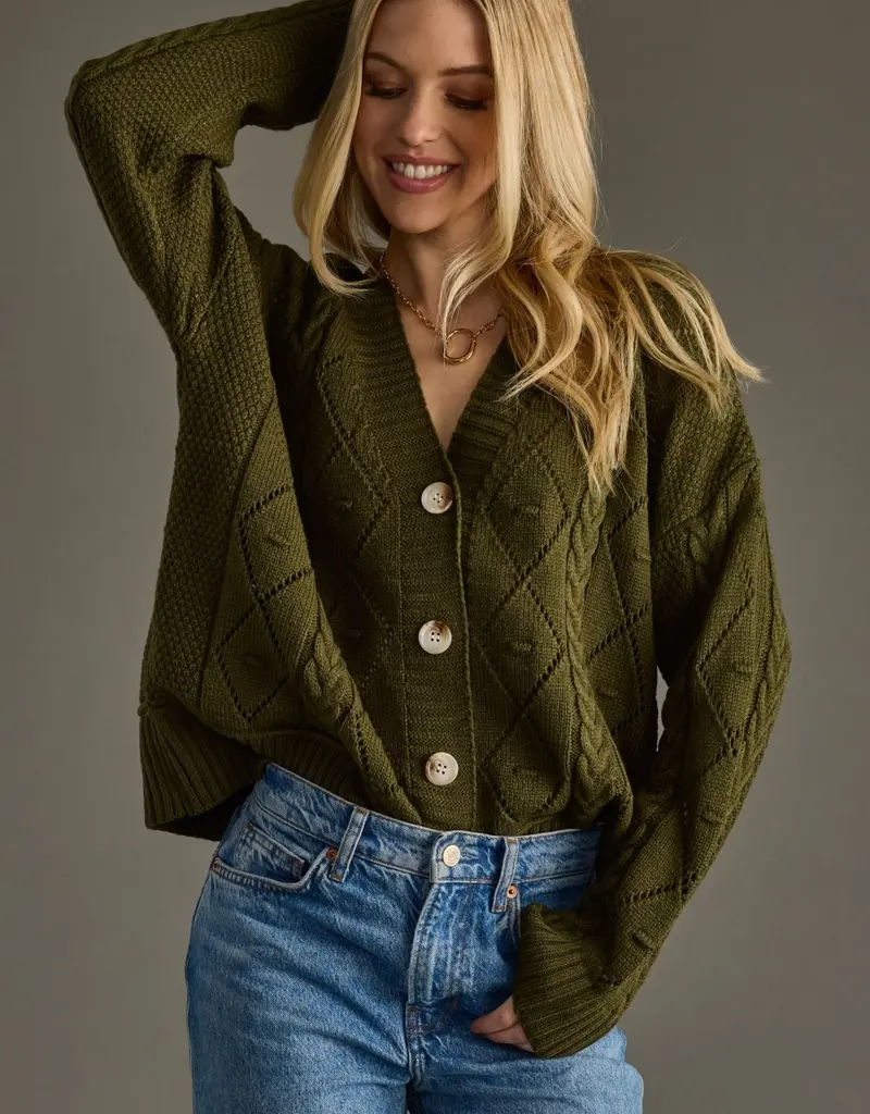 509 Broadway Button Up Cardigan