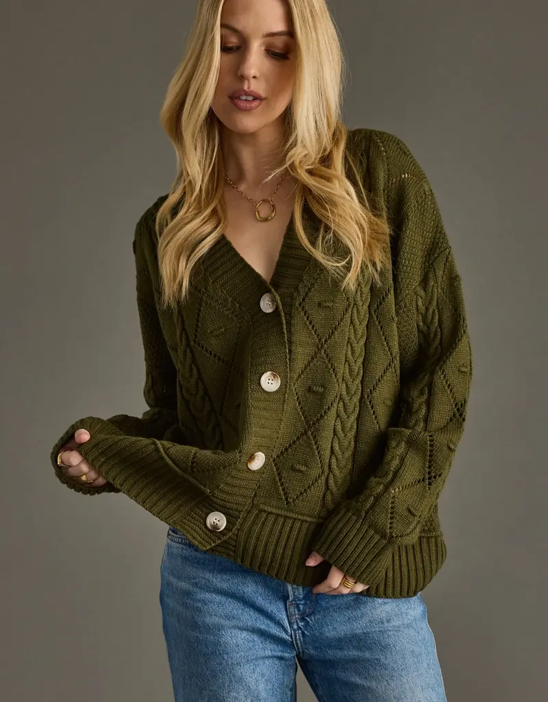 509 Broadway Button Up Cardigan