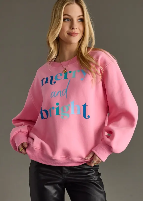 509 Broadway Merry & Bright Sweatshirt
