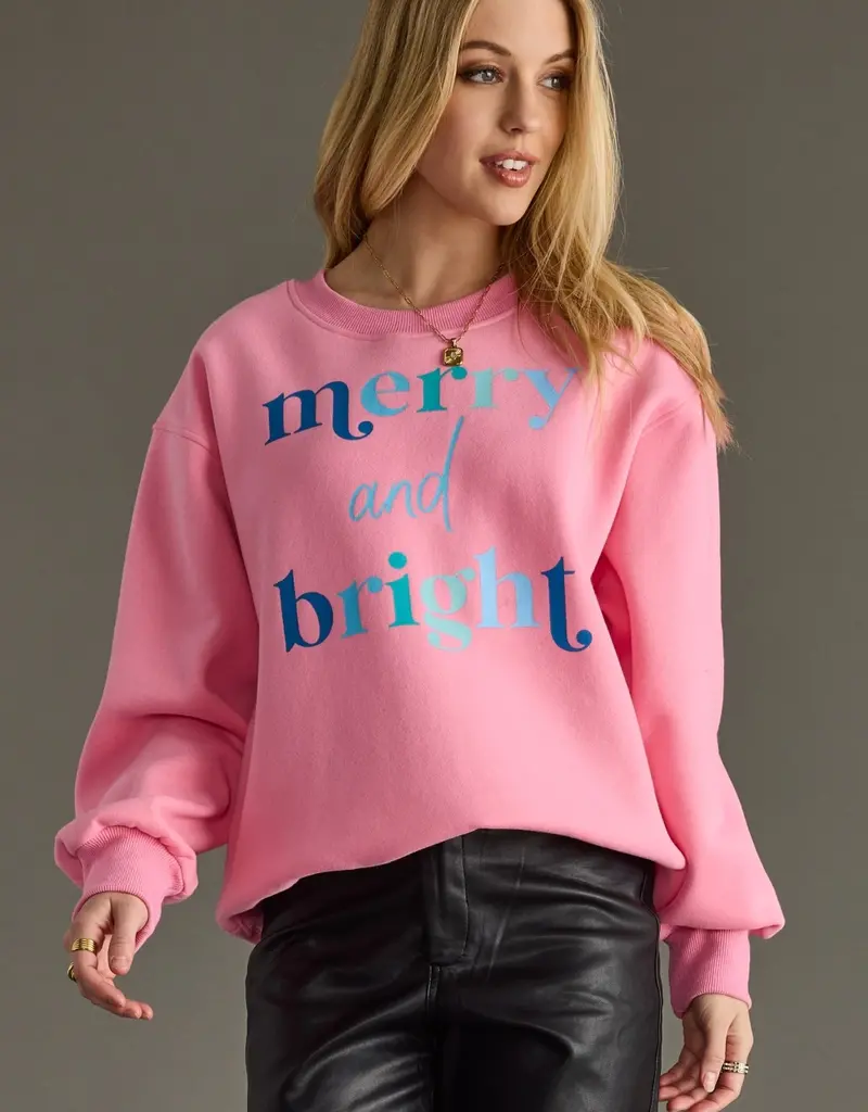 509 Broadway Merry & Bright Sweatshirt