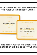 Chronicle Books Misunderstood Song Games