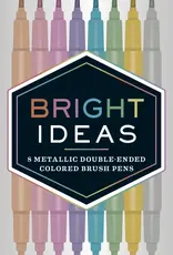 Chronicle Books Metallic Color Brush Pens