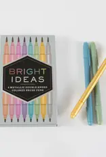 Chronicle Books Metallic Color Brush Pens