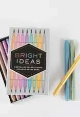 Chronicle Books Metallic Color Brush Pens