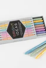 Chronicle Books Metallic Color Brush Pens