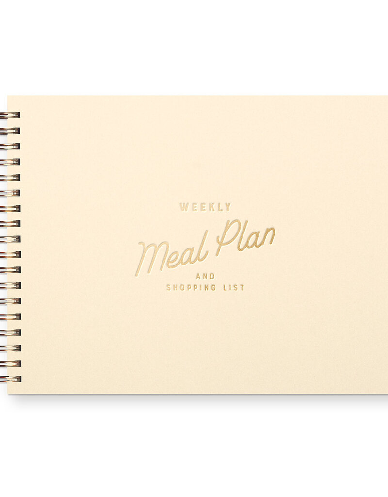 509 Broadway Retro Weekly Meal Planner