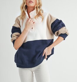 509 Broadway Glo Colorblock Pullover
