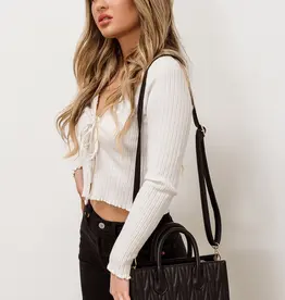 Arbor Herringbone Satchel