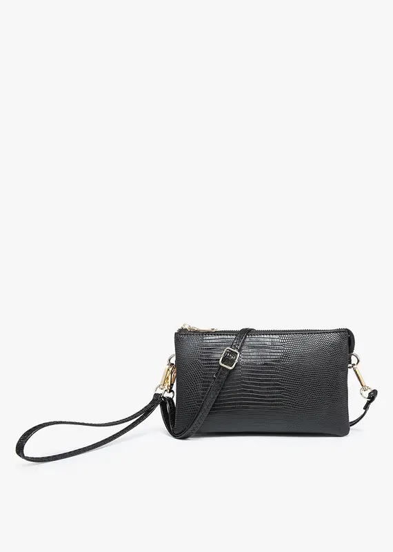 509 Broadway Riley Lizard Crossbody/Wristlet
