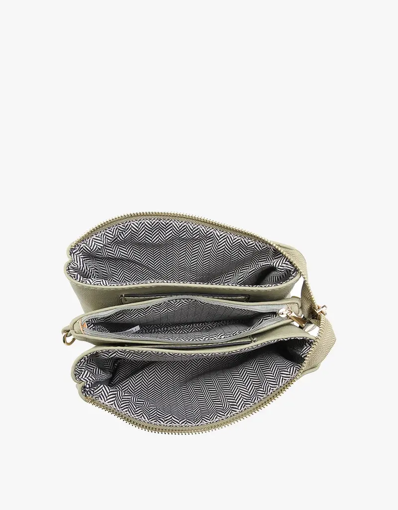 509 Broadway Riley Lizard Crossbody/Wristlet