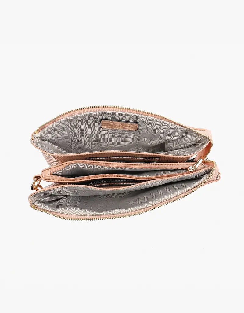 509 Broadway Izzy Textured Crossbody w/ Guitar Strap