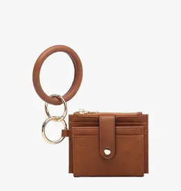 509 Broadway Sammie Mini Snap Wallet w/ Ring