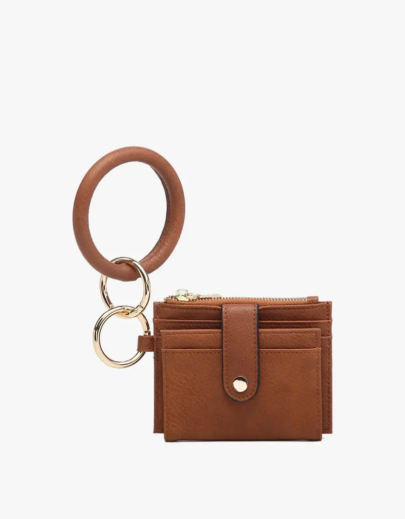 509 Broadway Sammie Mini Snap Wallet w/ Ring