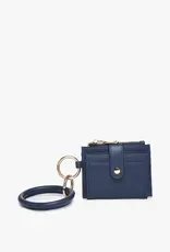 509 Broadway Sammie Mini Snap Wallet w/ Ring