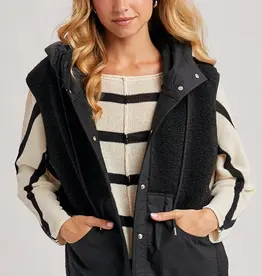 509 Broadway Sherpa Hooded Vest