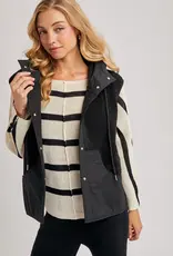 509 Broadway Sherpa Hooded Vest