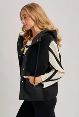 509 Broadway Sherpa Hooded Vest