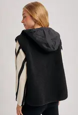 509 Broadway Sherpa Hooded Vest