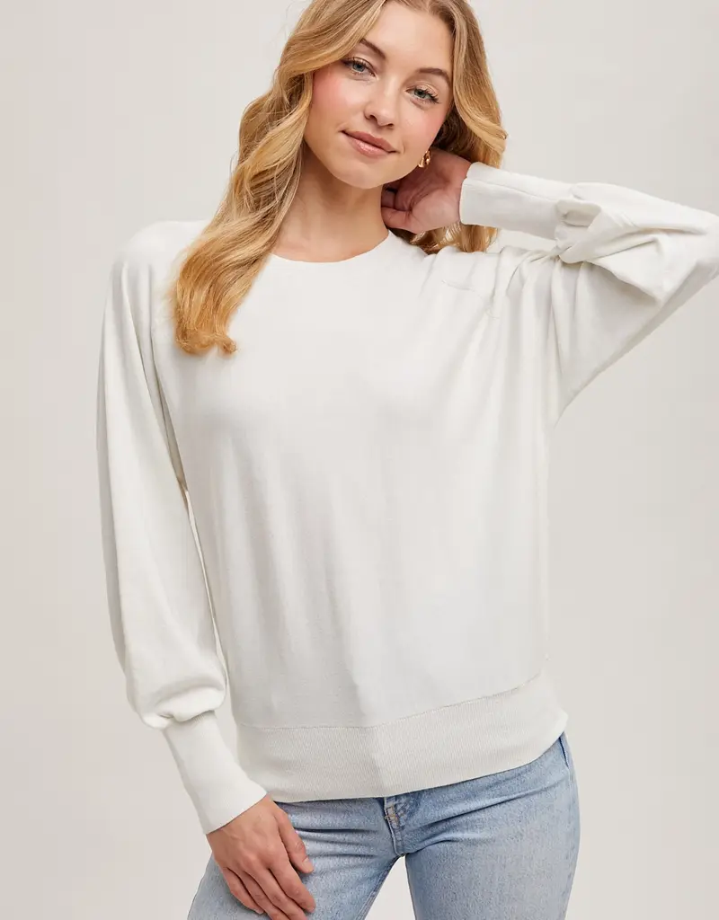 509 Broadway Lightweight Knit Sweater Pullover