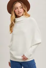 509 Broadway Slouch Neck Dolman Sleeve Pullover