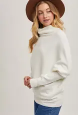 509 Broadway Slouch Neck Dolman Sleeve Pullover