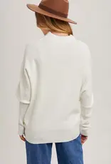 509 Broadway Slouch Neck Dolman Sleeve Pullover