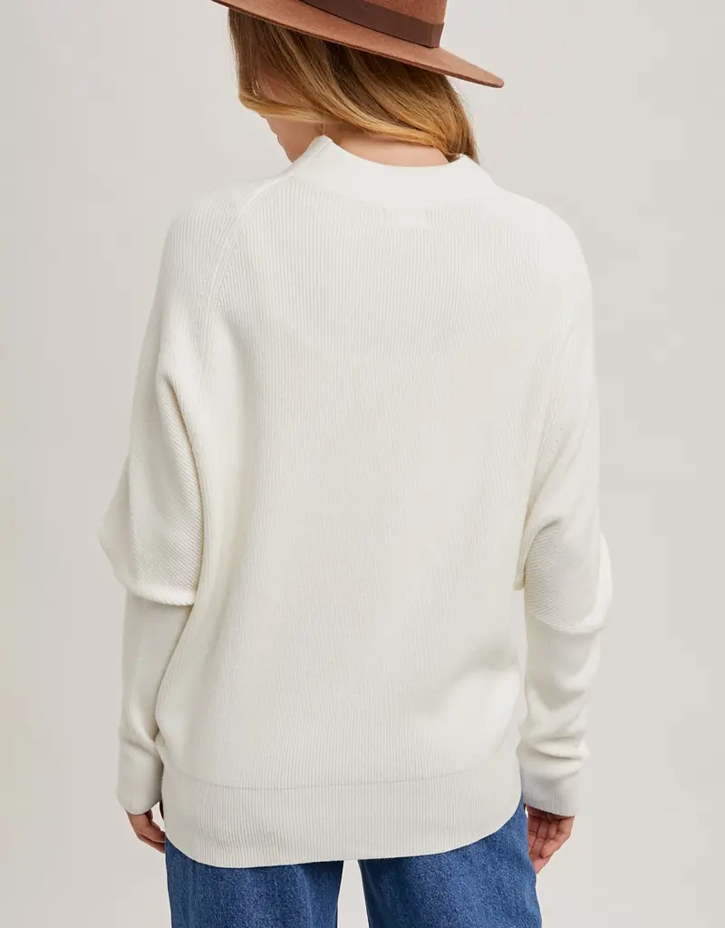 509 Broadway Slouch Neck Dolman Sleeve Pullover