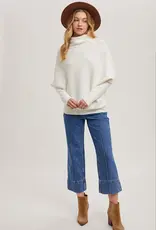 509 Broadway Slouch Neck Dolman Sleeve Pullover