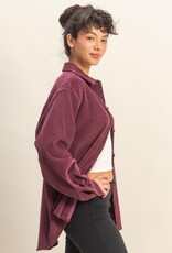 509 Broadway Relaxed Fit Corduroy Shirt Jacket