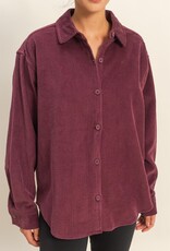 509 Broadway Relaxed Fit Corduroy Shirt Jacket