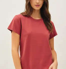 509 Broadway Jersey Crewneck Tee