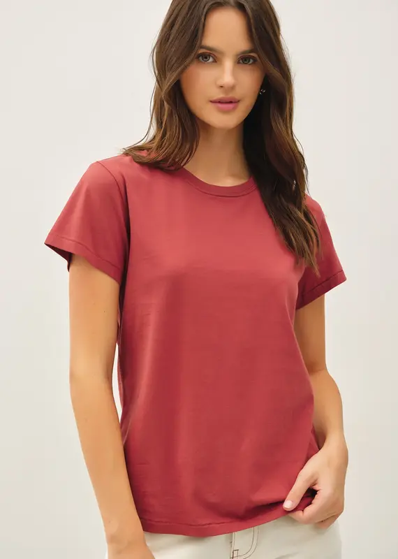 509 Broadway Jersey Crewneck Tee
