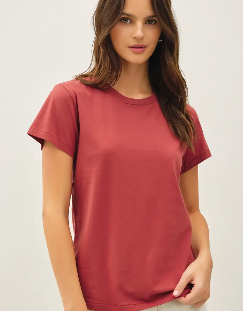 509 Broadway Jersey Crewneck Tee