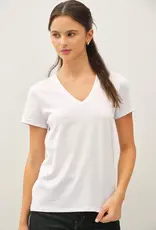 509 Broadway Jersey V-Neck Top