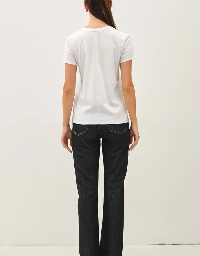509 Broadway Jersey V-Neck Top