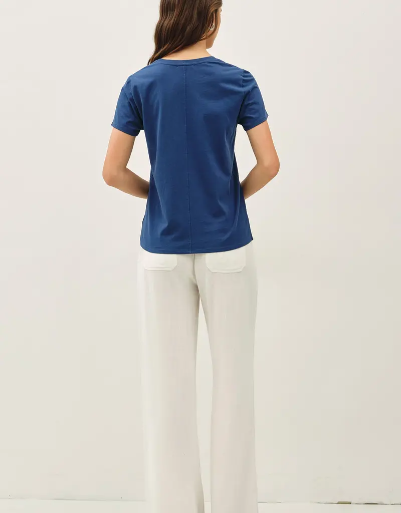 509 Broadway Jersey V-Neck Top