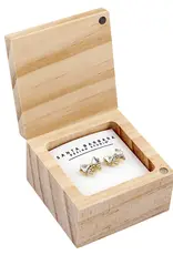 509 Broadway Bow Treasure Box Earrings