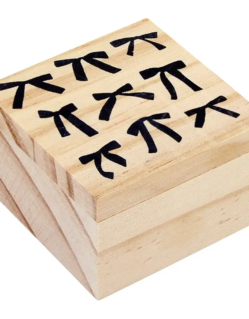 509 Broadway Bow Treasure Box Earrings