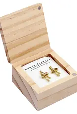 509 Broadway Bow Treasure Box Earrings