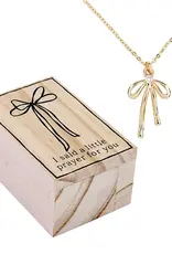 509 Broadway Bow Treasure Gift Necklace