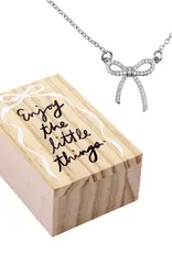 509 Broadway Bow Treasure Gift Necklace