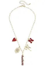 Faire Nebraska Paper Clip Charm Necklace