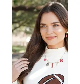 Faire Nebraska Paper Clip Charm Necklace