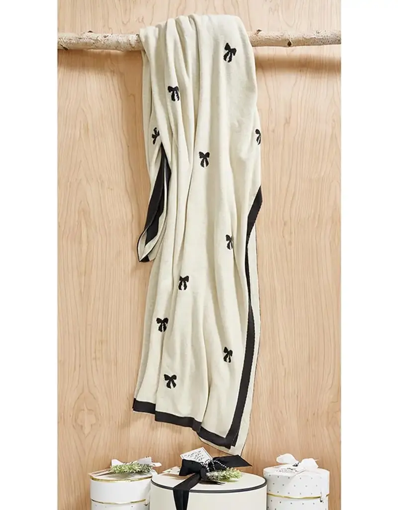 509 Broadway Bow Lux Throw