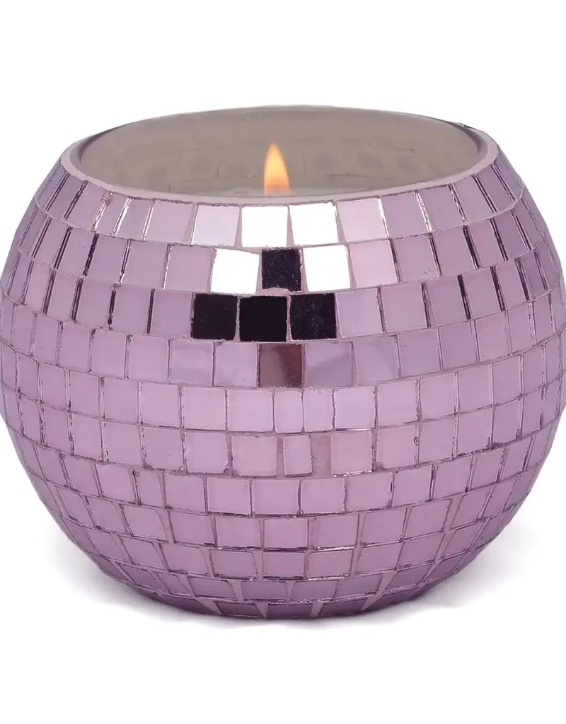 509 Broadway Magique Disco Ball Candle