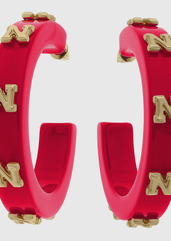 509 Broadway Nebraska Cornhuskers Resin Logo Hoop