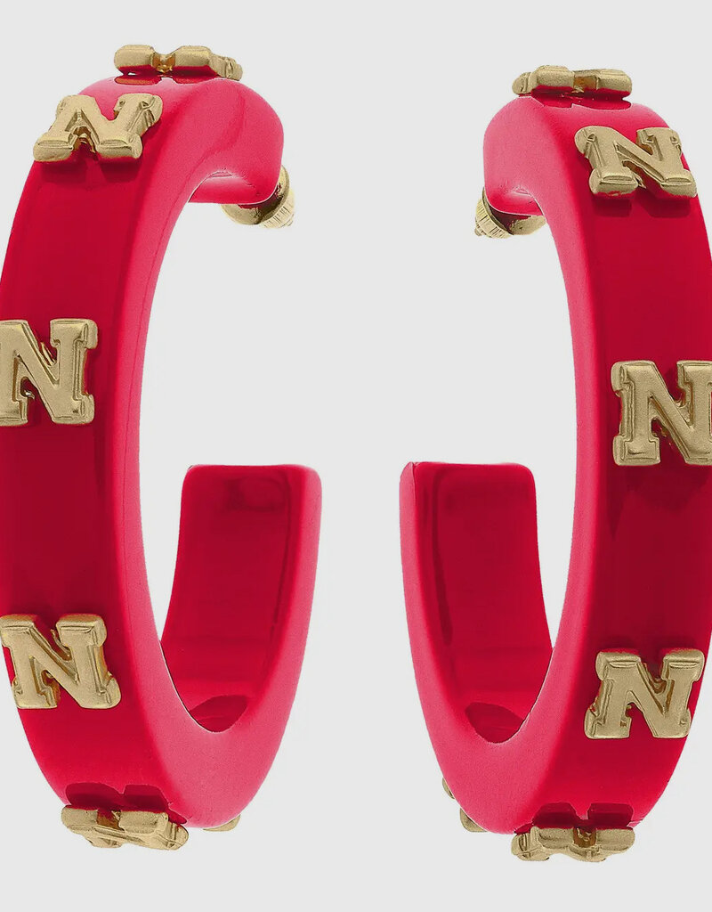 509 Broadway Nebraska Cornhuskers Resin Logo Hoop