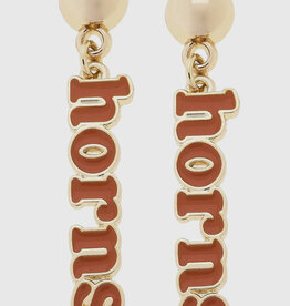509 Broadway Horns Earring
