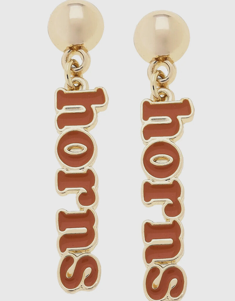 509 Broadway Horns Earring