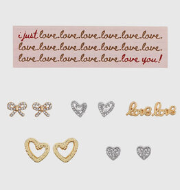 509 Broadway Mini Hearts Bling Box
